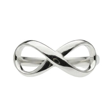 Load image into Gallery viewer, Infinity Sterling Silver rings  sizes  3, 5, 12   (SS7)

