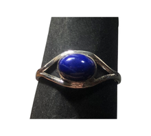 Load image into Gallery viewer, Lapis Lazuli Sterling silver ring sizes  8 1/2   (DC443)
