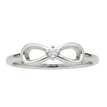 Load image into Gallery viewer, Infinity Sterling silver rings  sizes   3, 5, 6, 10.   (SS68)
