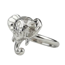 Load image into Gallery viewer, Elephant sterling silver rings  sizes   4, 5, 12   (AS04)
