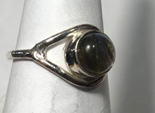 Load image into Gallery viewer, Labradorite Sterling silver ring size 3   (ER53a)
