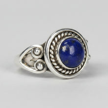 Load image into Gallery viewer, Lapis Lazuli Sterling silver ring size 6   (AC286)
