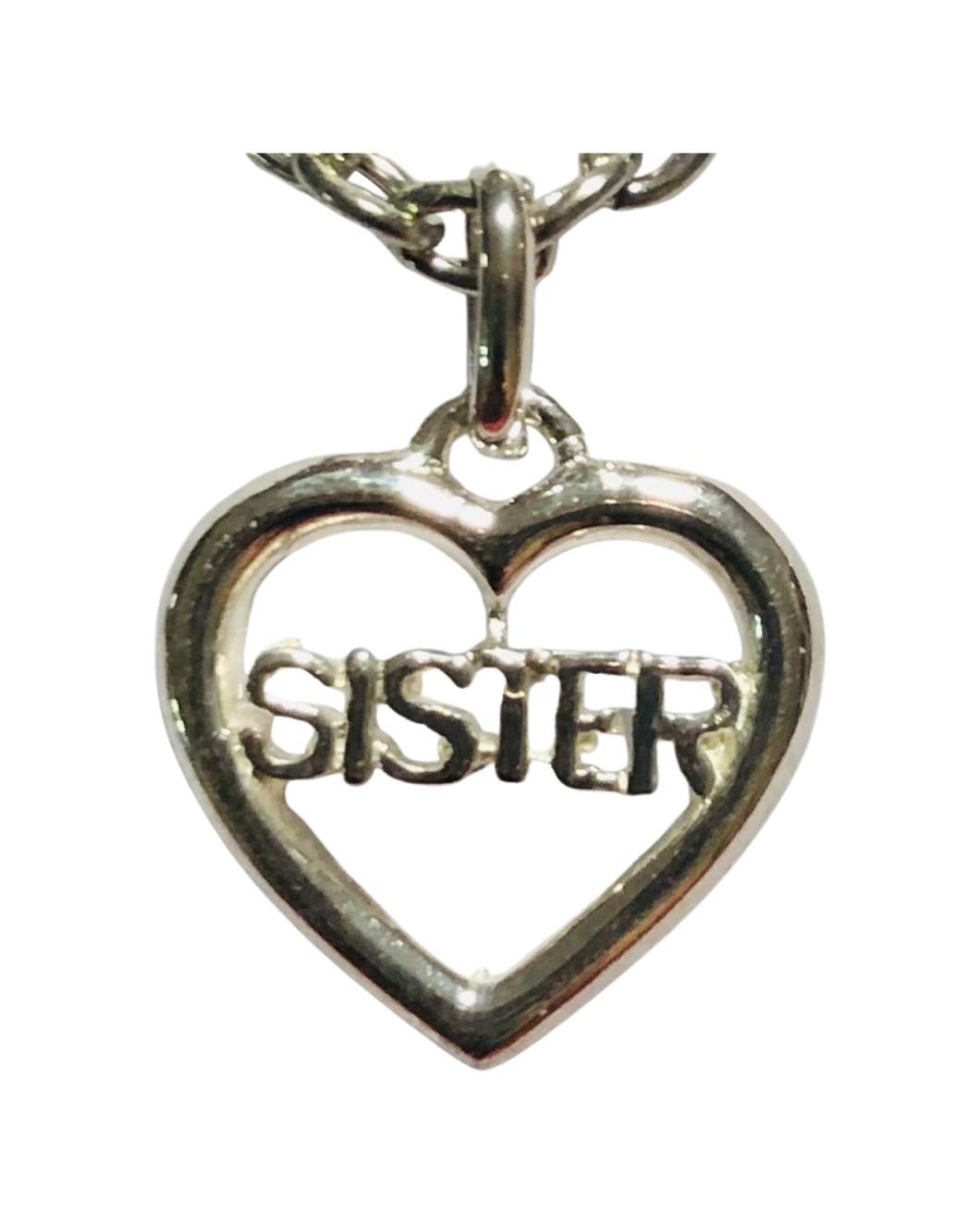 Sister Sterling Silver Pendant (SP03)