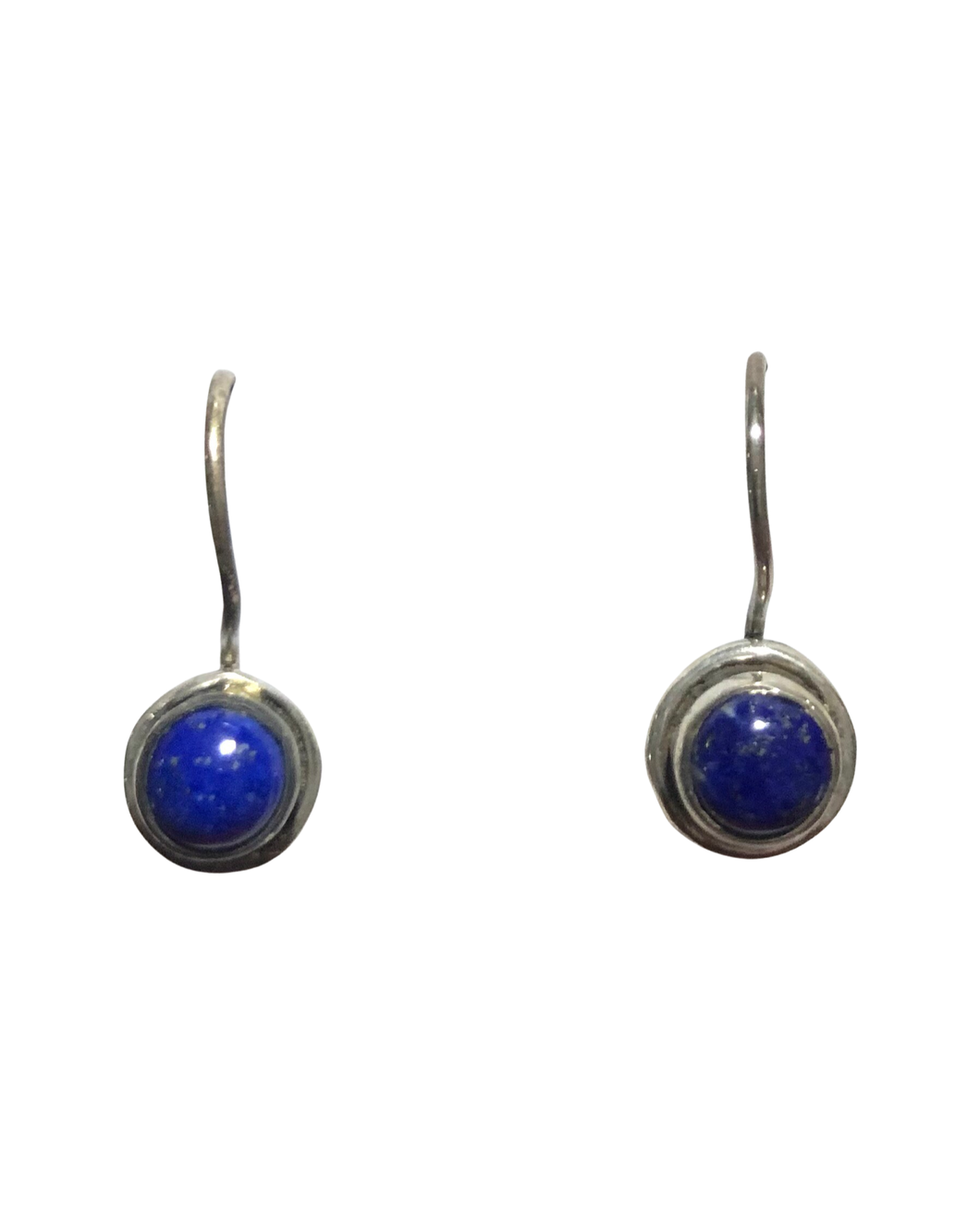 Lapis Lazuli Sterling Silver Earrings   (E8)
