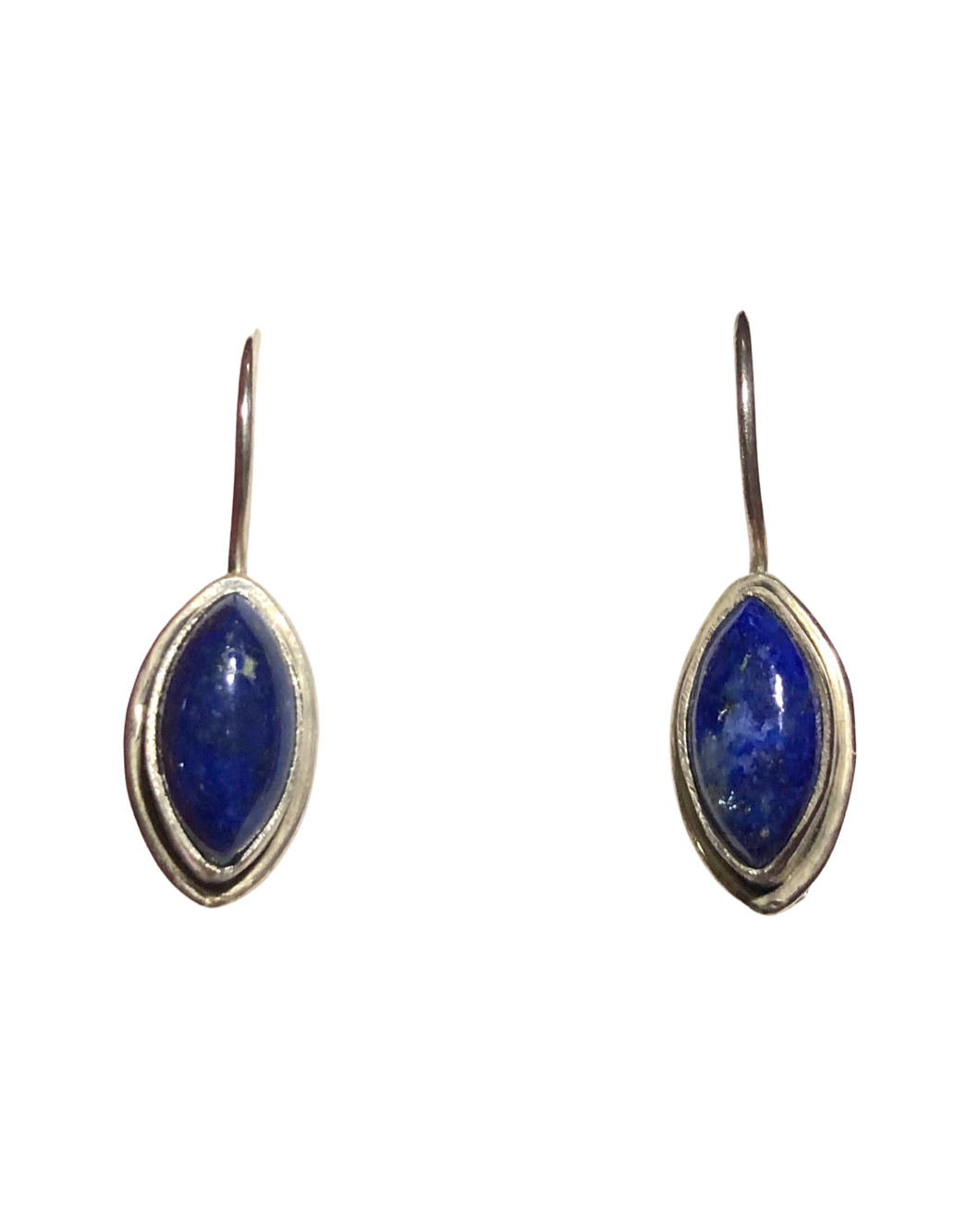 Lapis Lazuli Sterling Silver Earrings   (E03)