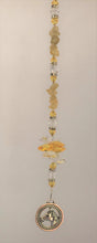 Load image into Gallery viewer, This beautiful Horse suncatcher which is decorated with crystals and Citrine
