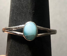 Load image into Gallery viewer, Aquamarine Sterling silver ring size 14     (ER26b )
