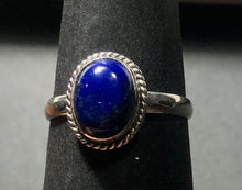 Load image into Gallery viewer, Lapis Lazuli Sterling silver ring sizes  9   (DC293)
