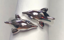 Load image into Gallery viewer, Dolphins Sterling silver rings  sizes  4, 7, 10, 11   (CR13)
