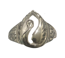 Load image into Gallery viewer, Sterling Silver Swan ring sizes 12 &amp; 13   (SS30)
