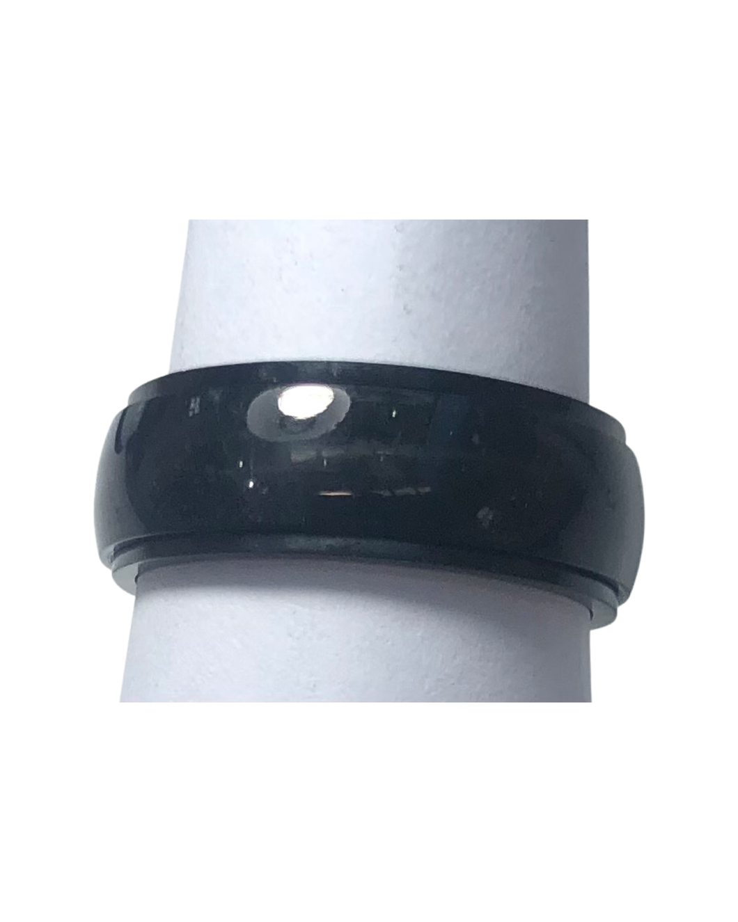 Fidget ring - black spinner   (FR29)